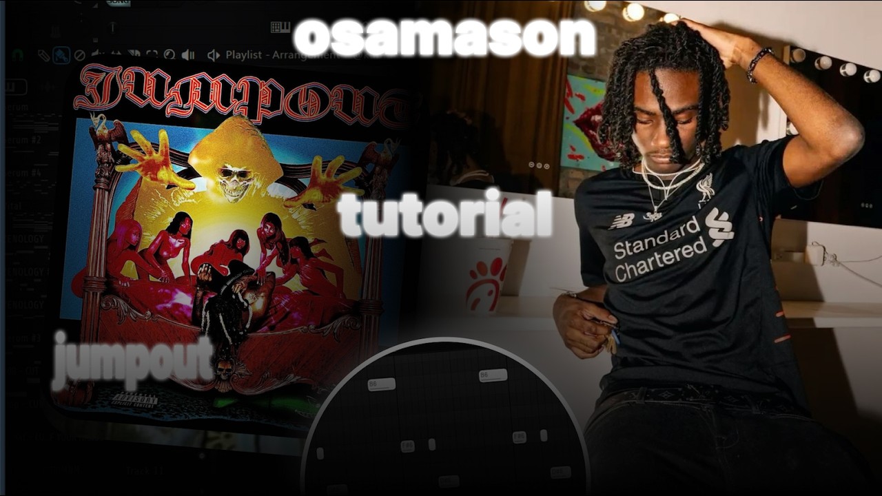 HOW TO MAKE JUMPOUT OSAMASON TYPE BEAT | FL STUDIO TUTORIAL
