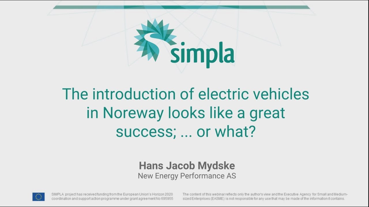 THE ELECTRIC VEHICLE REVOLUTION: THE NORWAY CASE - HANS JACOB MYDSKE (NEPAS)