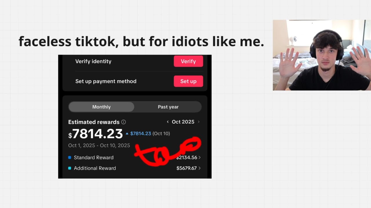 faceless tiktok, but for idiots like me