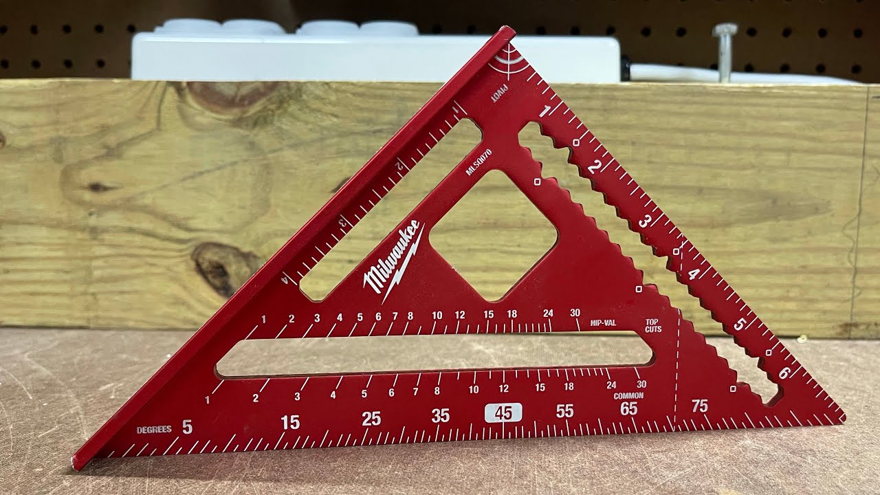Milwaukee 7 in. Rafter Square MLSQ070