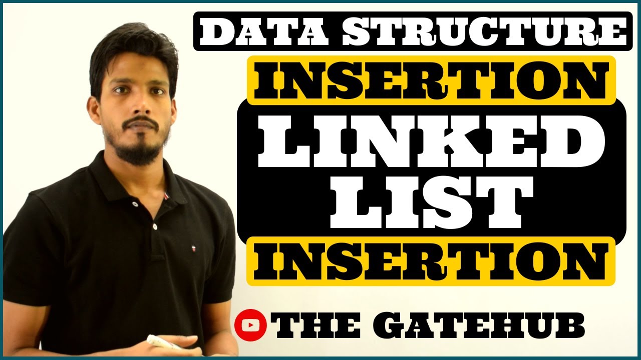 Insertion of a Node in a Linked List(at beginning, end, specified position)| GATECSE| Data Structure