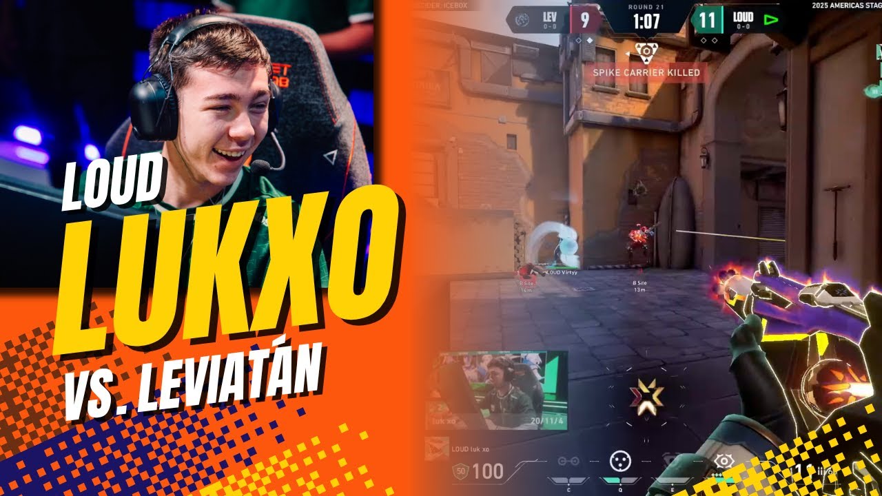 Casters React To LOUD luk xo ACE Against LEV | VCT Americas 2025