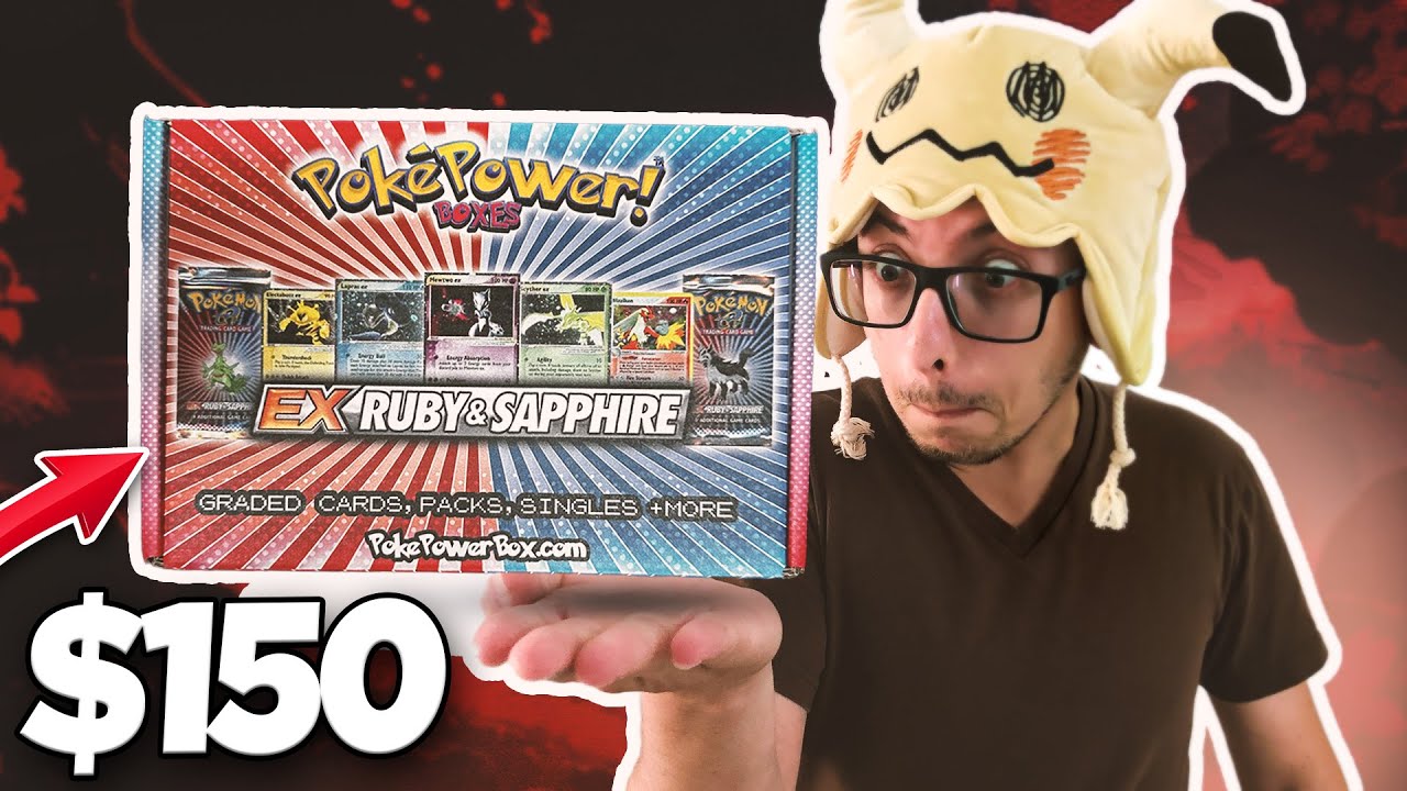 $150 EX Ruby & Sapphire Pokemon Mystery Box - Poke Power Boxes