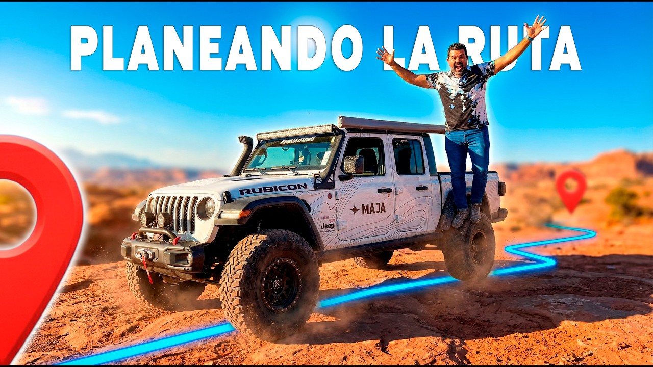 Así planeamos la ruta...🔥 |VLOG
