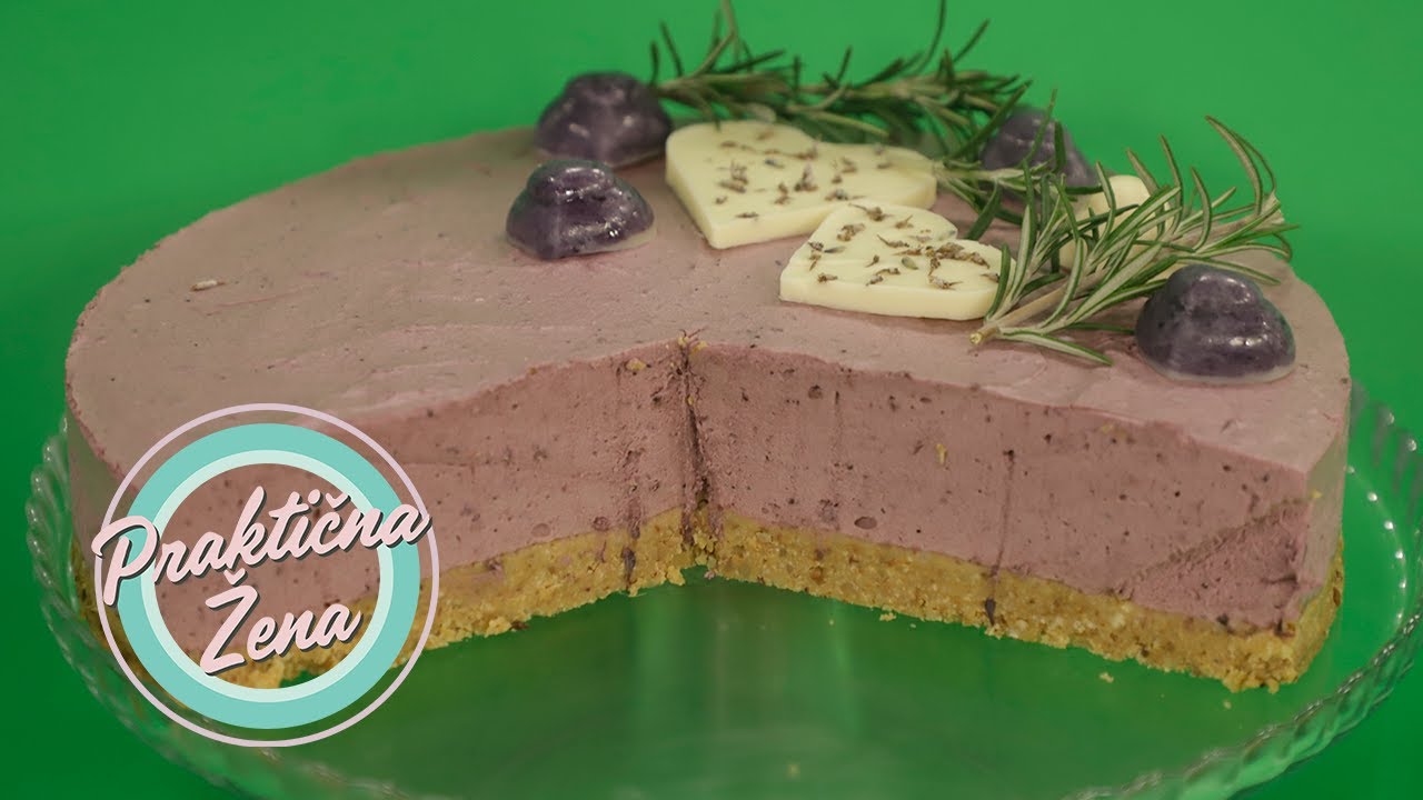 Praktična žena – Torta od lavande i borovnice