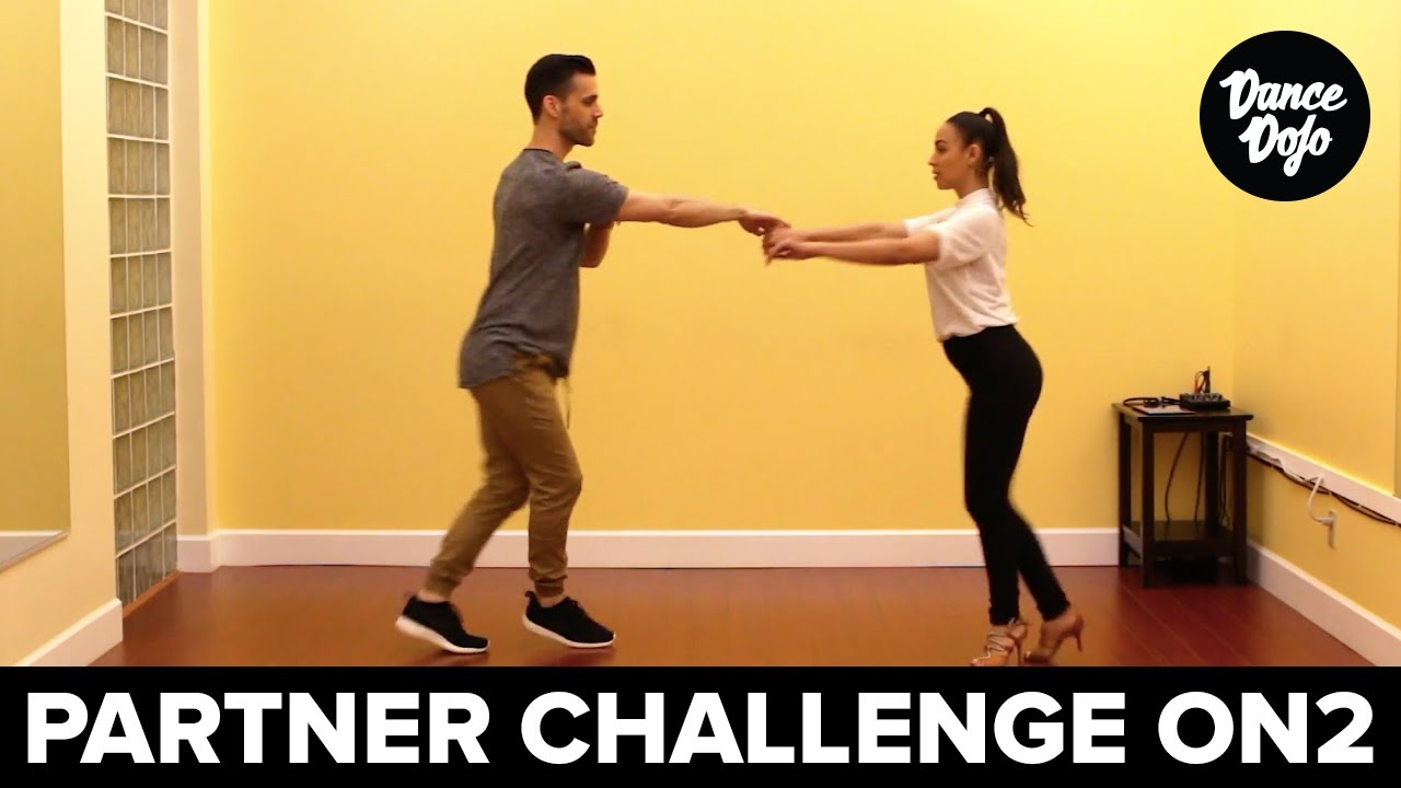 Salsa On2 Partner Work Challenge (FULL DEMO) | TheDanceDojo.com