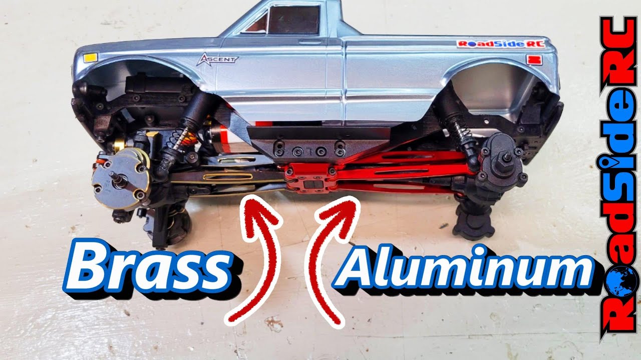 Brass and Aluminum Link Upgrades for your Redcat Ascent-18!