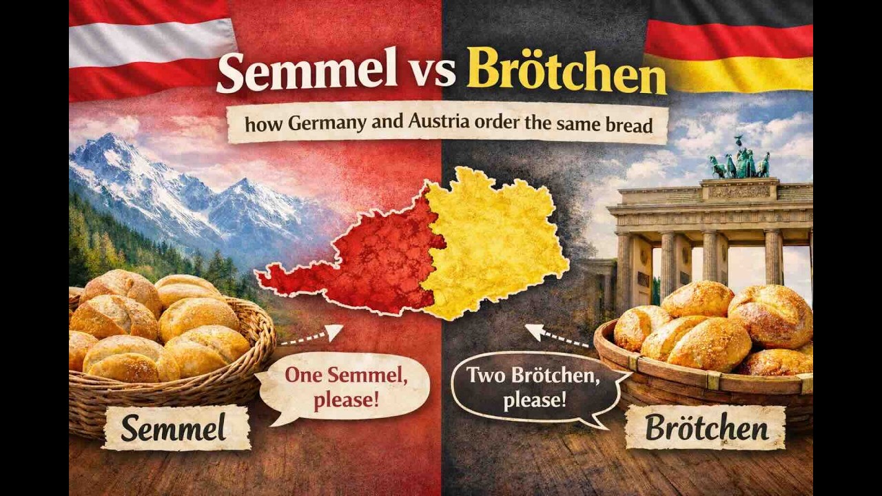 Semmel vs Brötchen: Why One German Word Instantly Shows You’re Not Local |German Listening & Culture