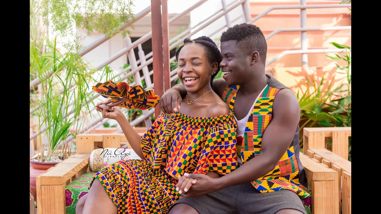 She Fell In Love With The Ghanaian Kente Dress