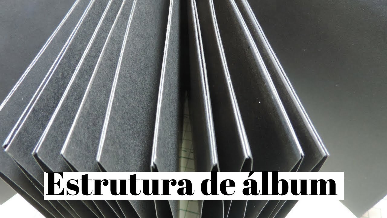Estrutura de álbum e colagem