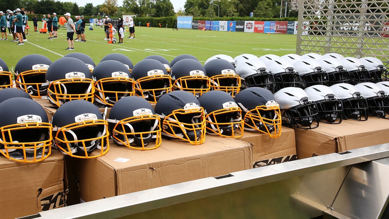Xenith x Philadelphia Eagles Helmet Donation