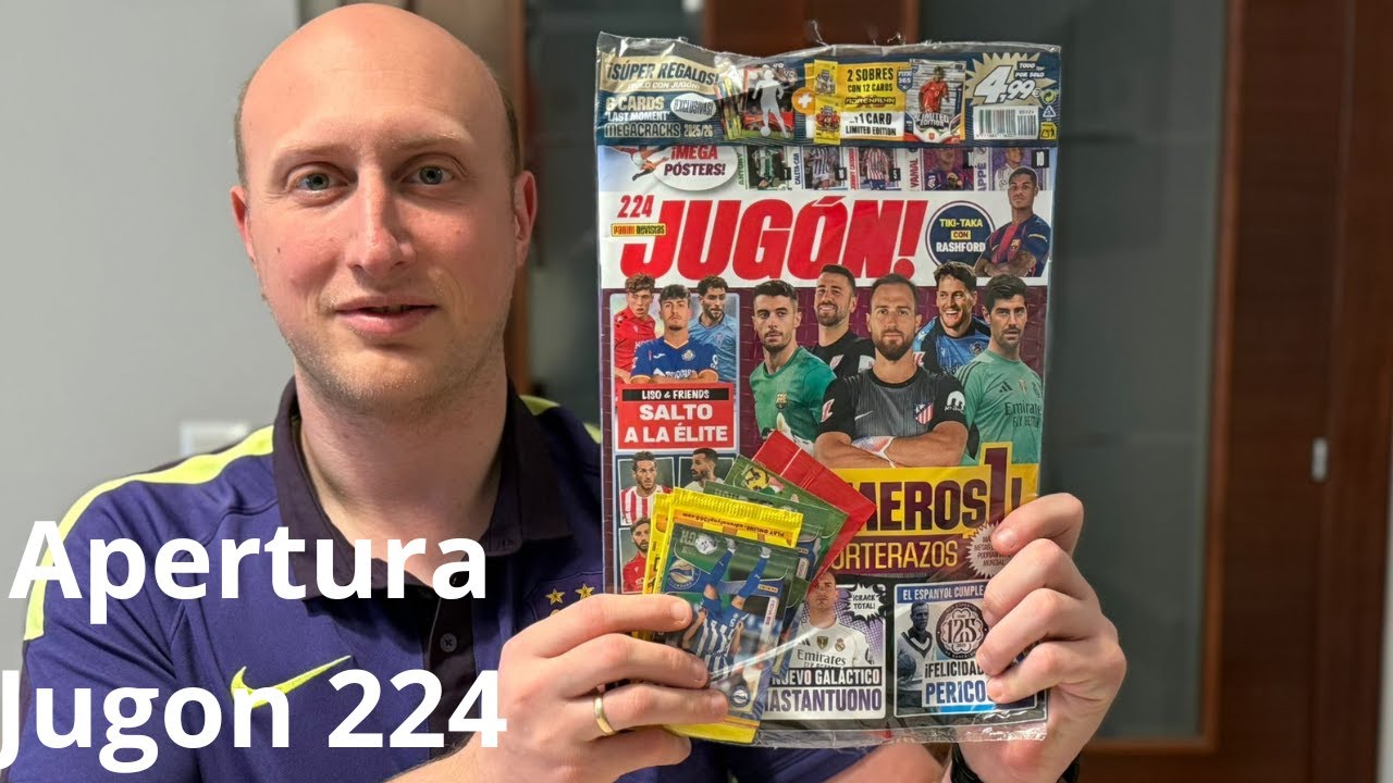 ¡A CROMO LIMPIO! 😱 REVELO los EXCLUSIVOS de la REVISTA JUGÓN 224 (Panini) - ¿Vale la pena?
