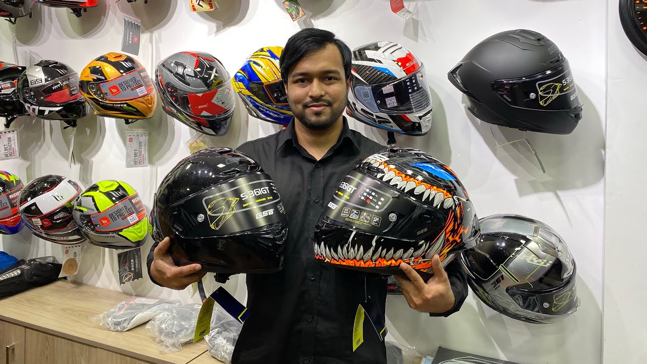 GSB HELMETS Collection With New Graphics at The Redliner | Best Helmet Under 10,000 tk ? Nahin Mamun