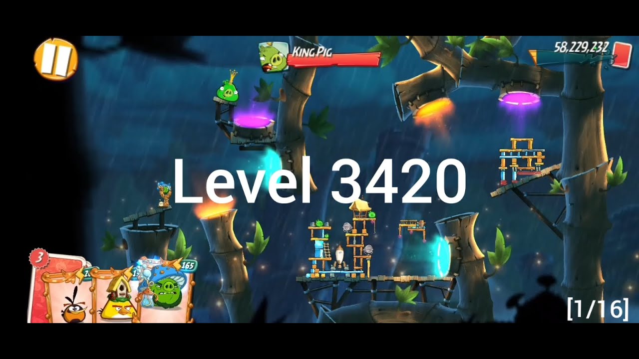 Angry Birds 2 level 3420
