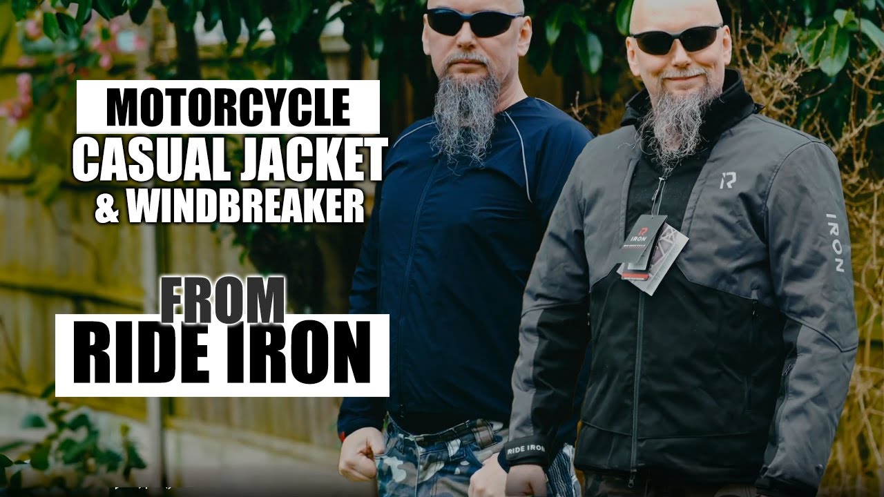 Windproof and casual motorcycle jackets from RIDEIRON - honest review.