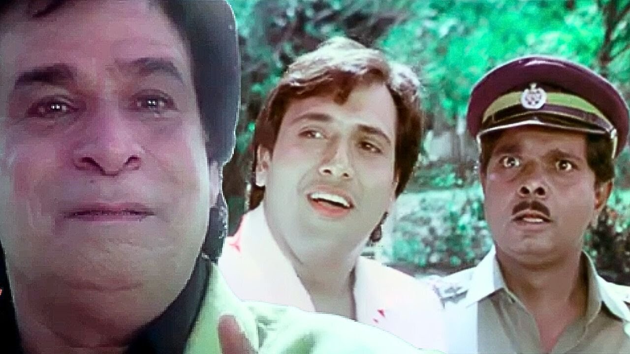 Kader Khan ने Police के साथ मिलके  गुंडों ने झुण्ड से बचाया अपने बेटों को | Aankhen 1993