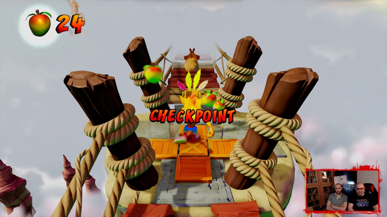 NoThx & Gataka playing Crash Bandicoot 1 EP07
