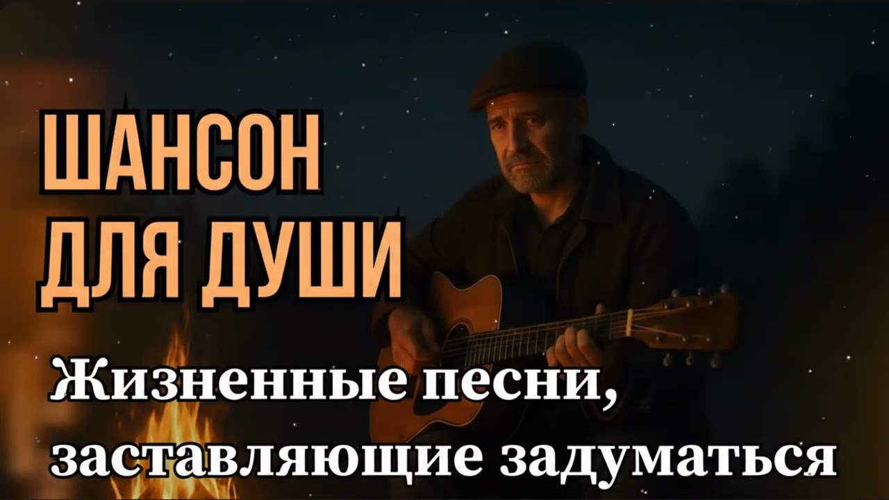 ЖИЗНЕННЫЕ ПЕСНИ, ЗАСТАВЛЯЮЩИЕ ЗАДУМАТЬСЯ | РУССКИЙ ШАНСОН ДЛЯ ДУШИ И СЕРДЦА