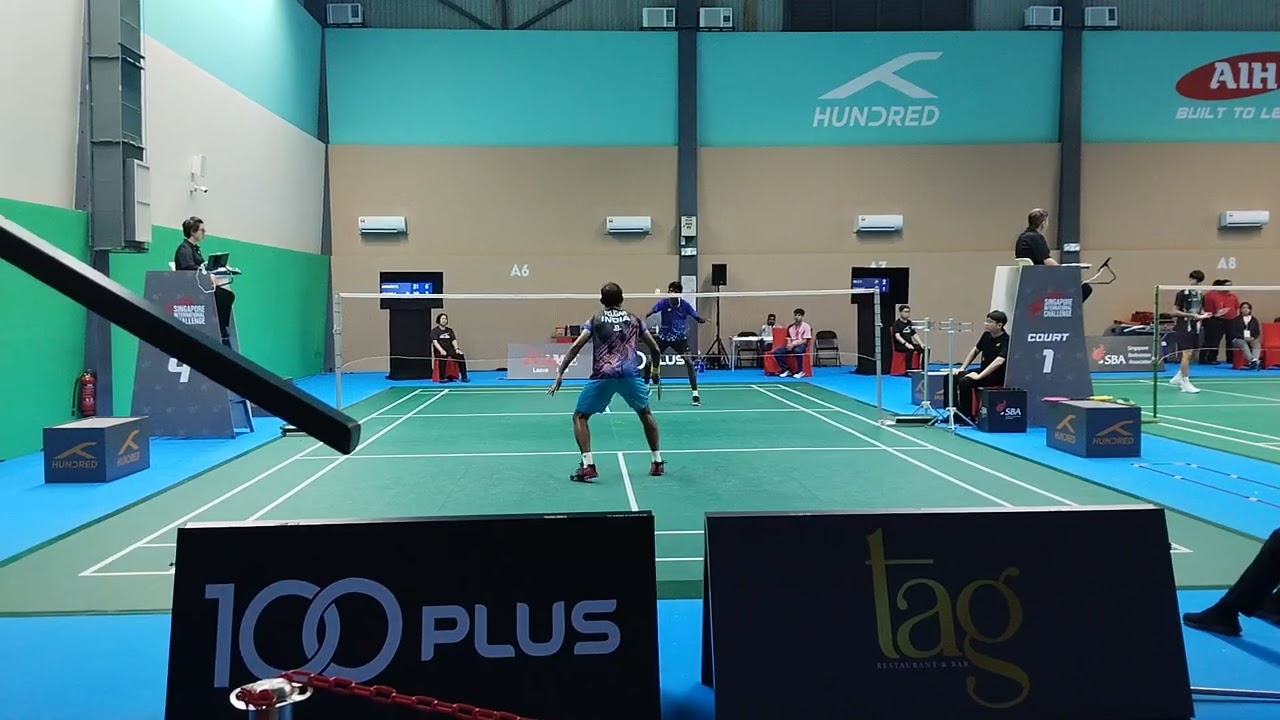 AR ROHAN KUMAR VS ABHISHEK YELIGAR SINGAPORE INTERNATIONAL CHALLENGE