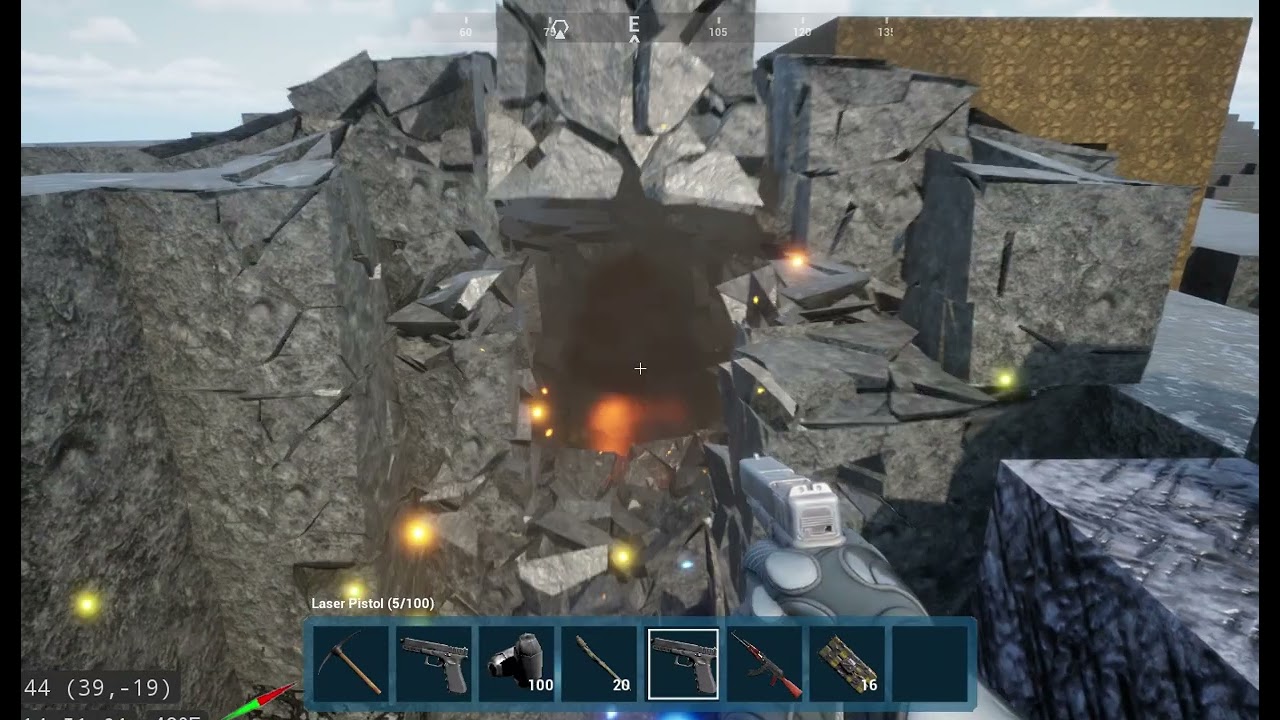 CastleMiner Z - Explosion Test