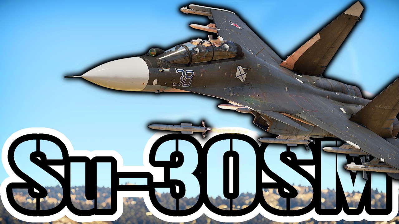 So gut ist Russlands neustes Mehrzweckkampfflugzeug! - Su-30SM | War Thunder