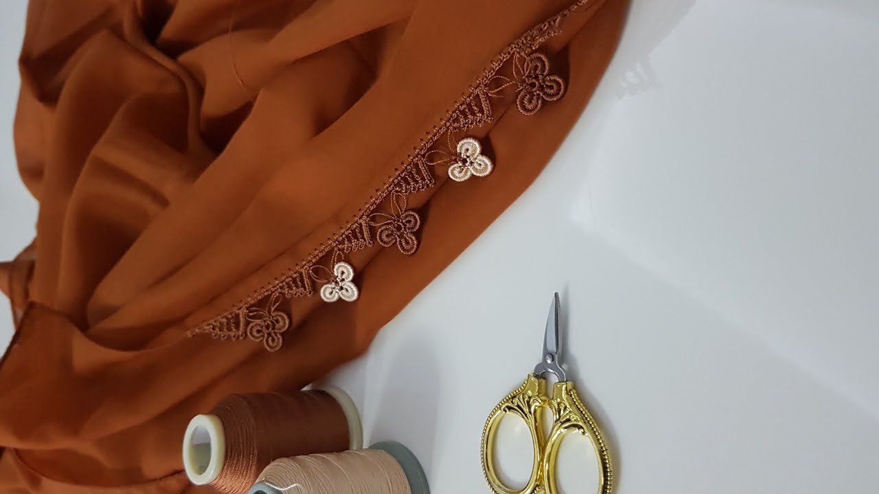 568 - Basamak arası fıstıklar tığ oyası yapımı