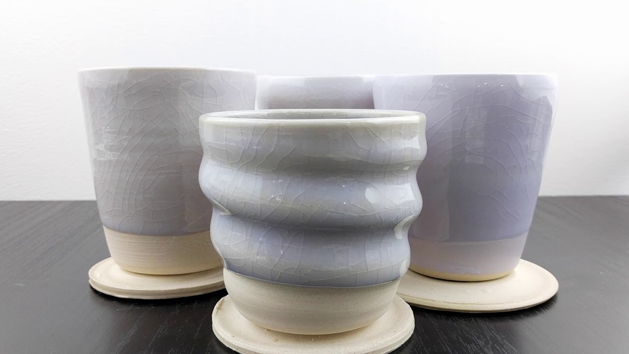 Crackle Glaze Quartet