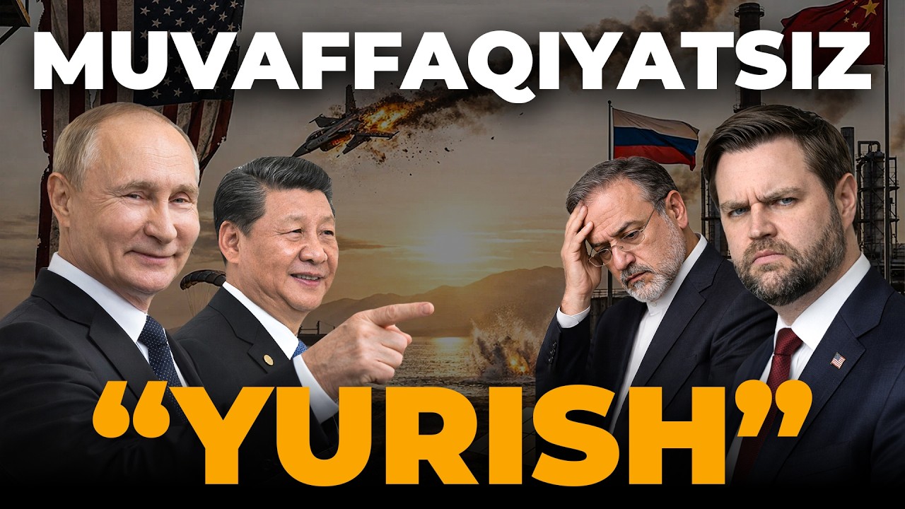 AQSH-ERON URUSHIDAN PUTIN YUTDI!