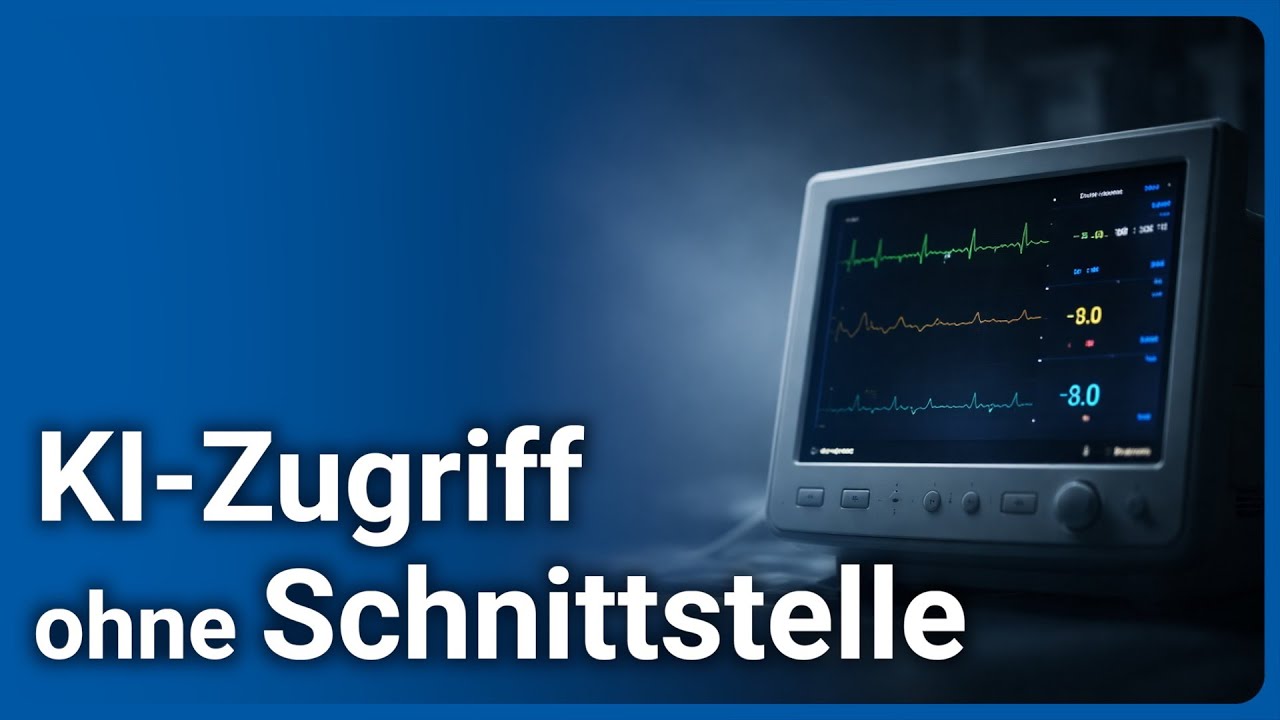 KI liest Patientendaten vom Monitor • Ohne Schnittstelle | Martin Schiele