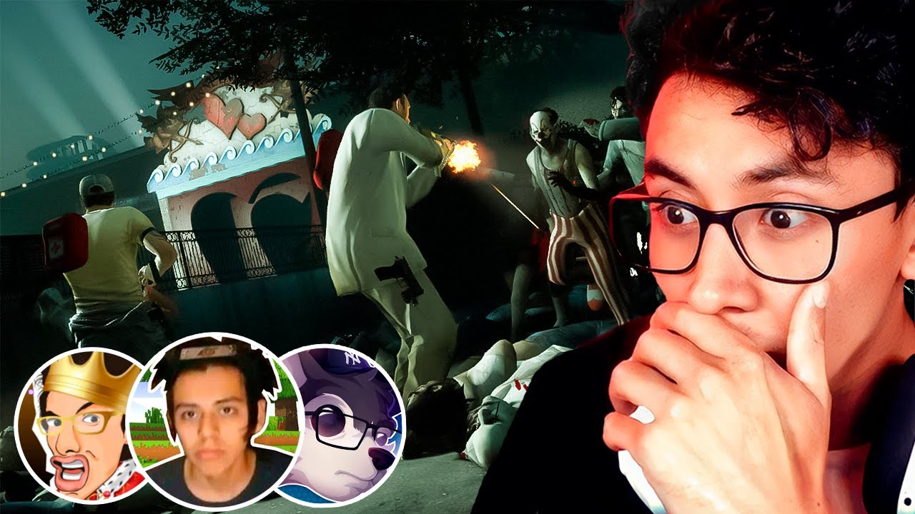 🧟VTUBERS VS STREAMERS REALES EN LEFT 4 DEAD 2🧟