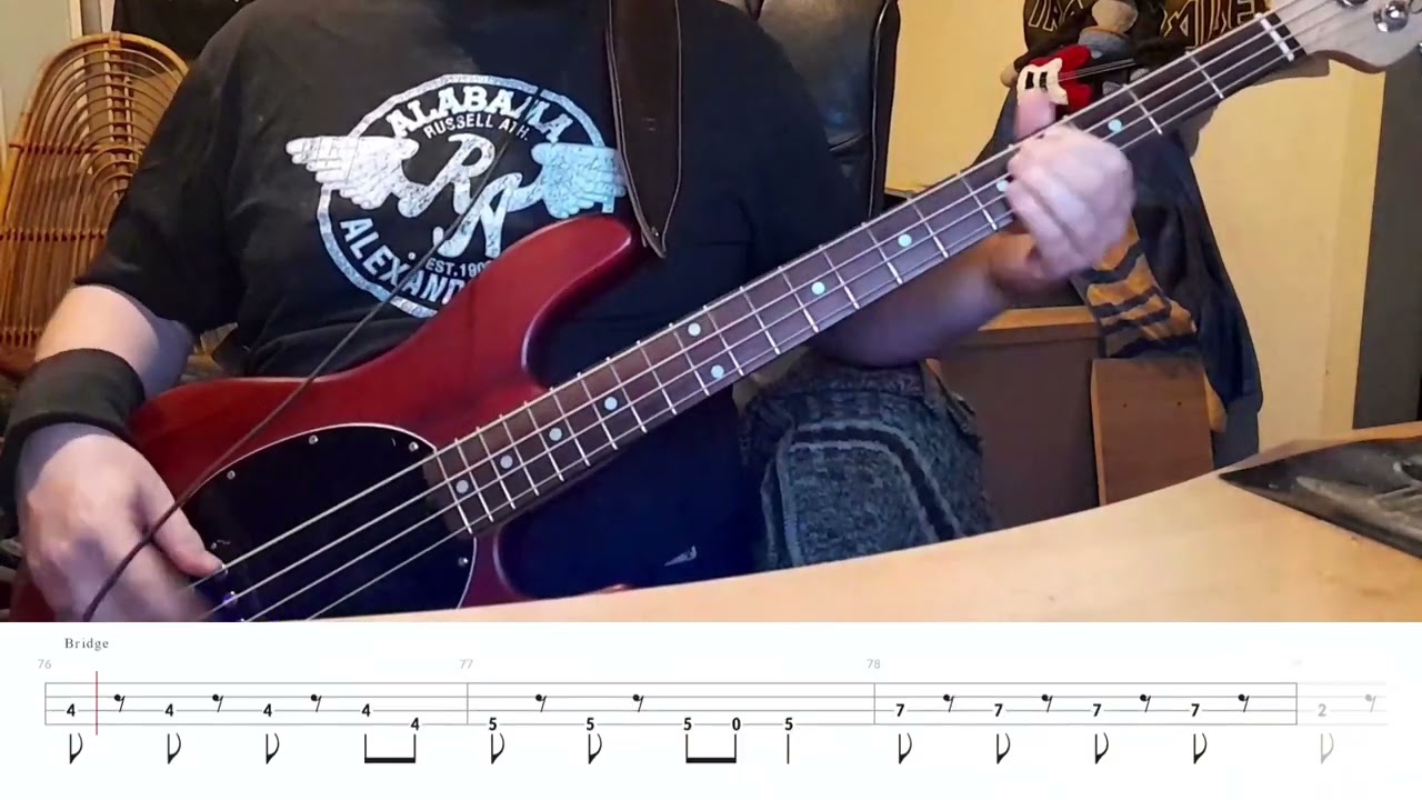 Anouk - Girl (Bass Cover w/ Bass Tabs)