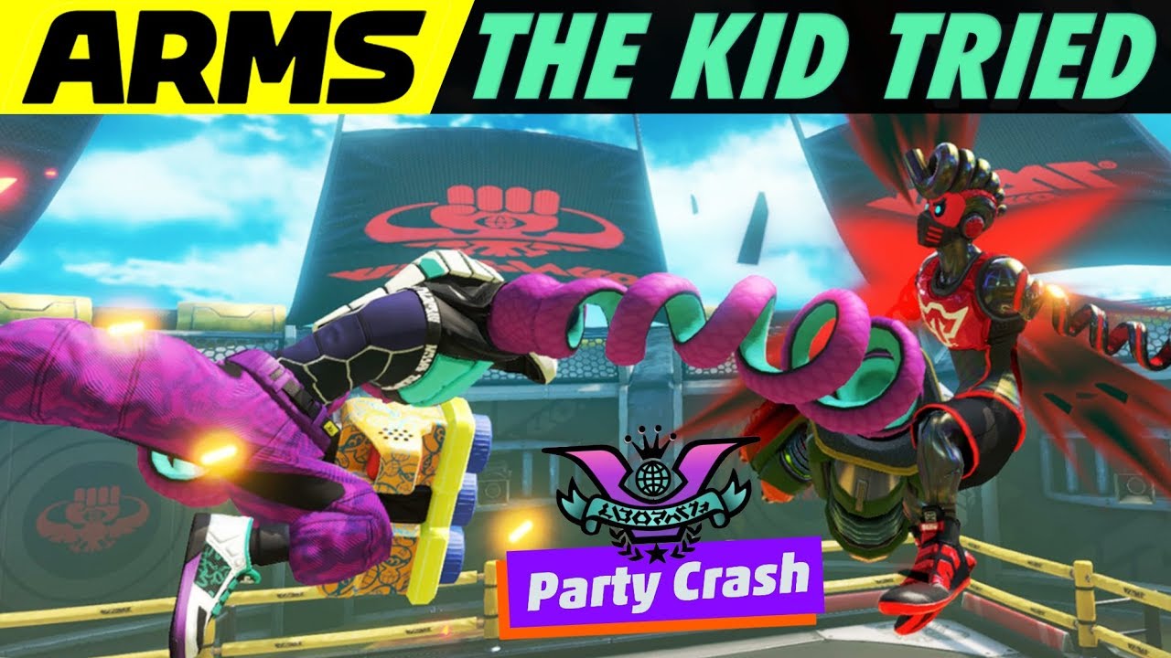 The Kid Tried - ARMS Party Crash (Kid Cobra vs. Springtron)