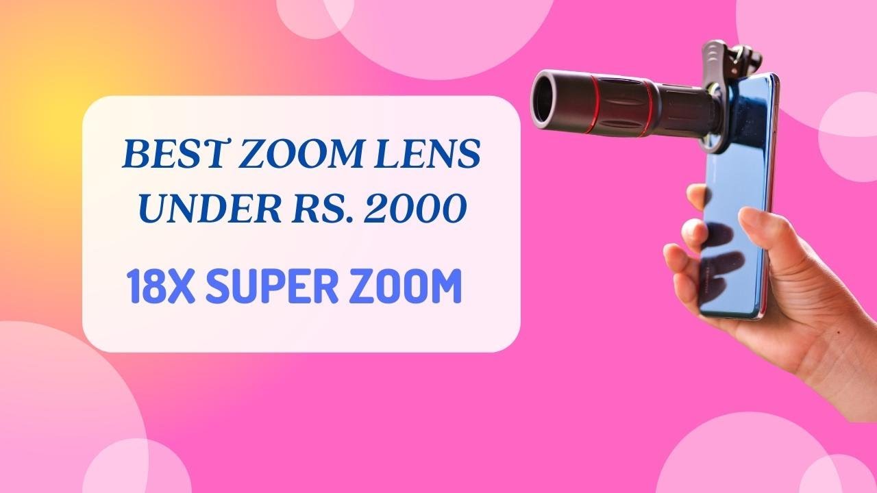 Apexel 18x NEW Super Zoom Mobile Lens Unboxing Review Lens On Samples