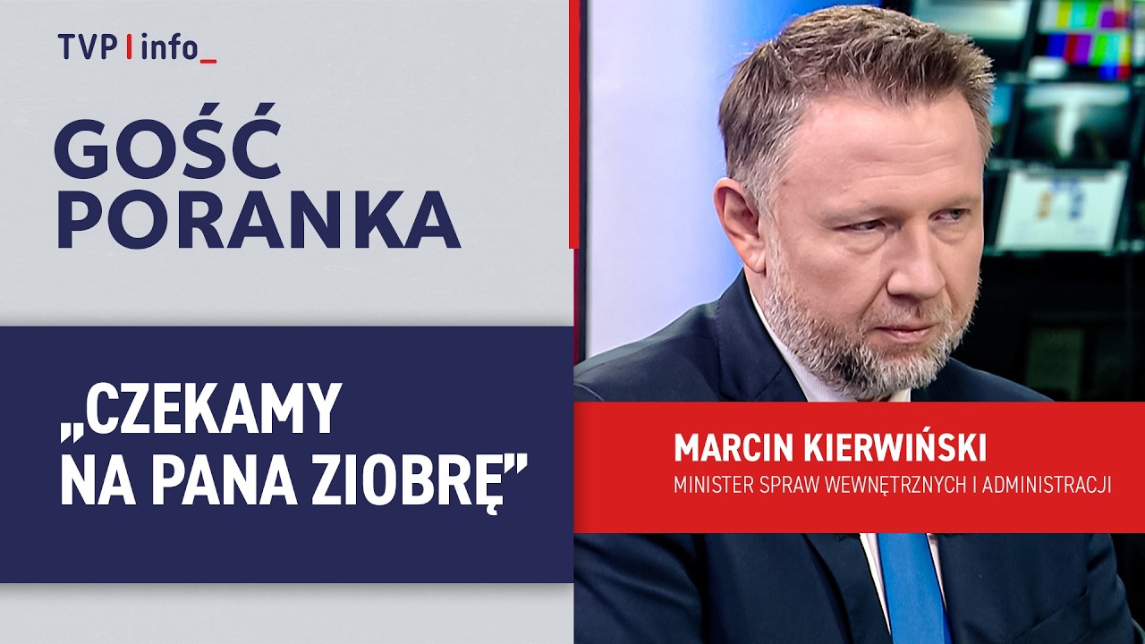 Kierwiński: we are waiting for Mr. Ziobro | MORNING GUEST