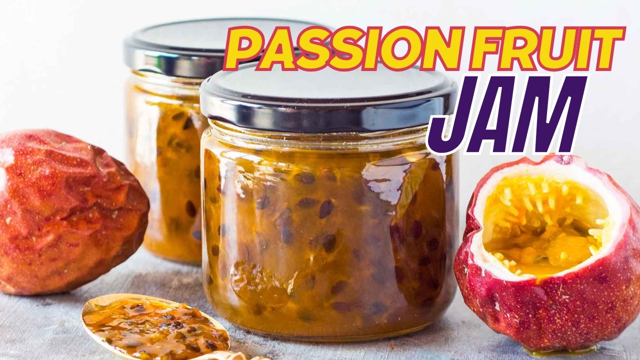Homemade Passion Fruit Jam Recipe