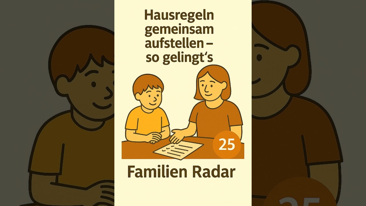 Hausregeln gemeinsam aufstellen