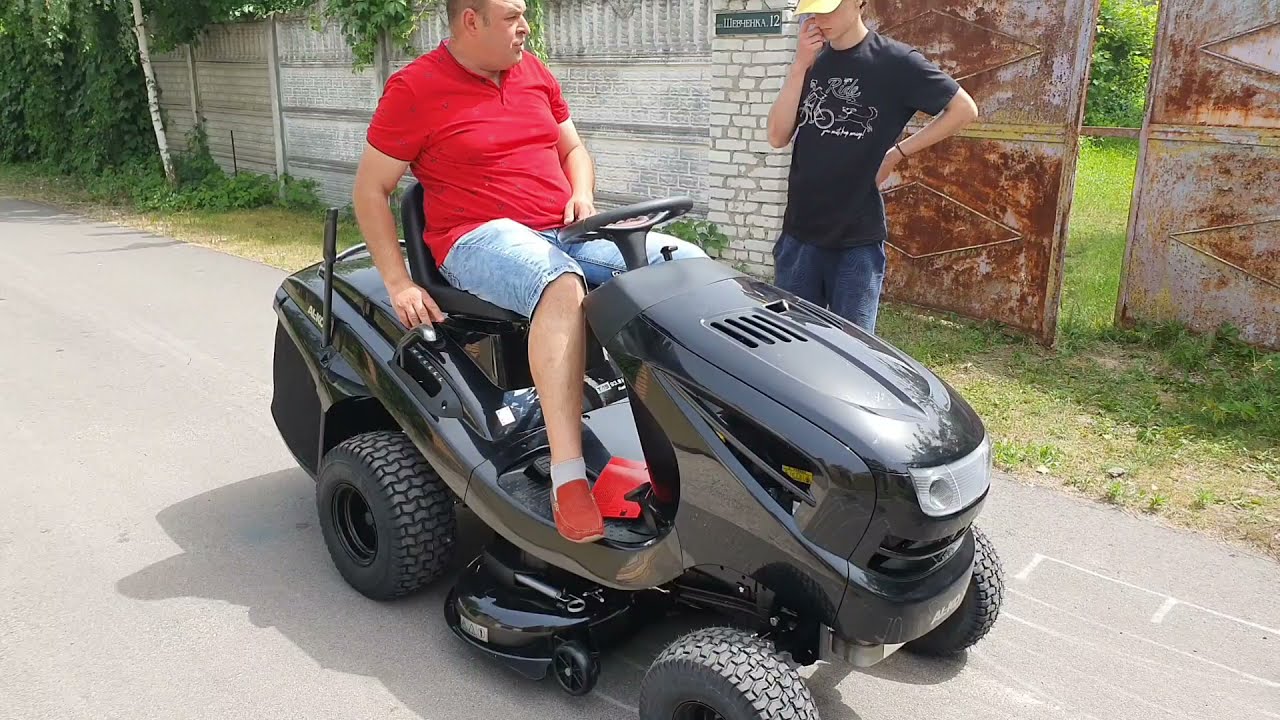 🎯Трактор-газонокосарка AL-KO T 15-93.9 HD-A Black Edition від 
