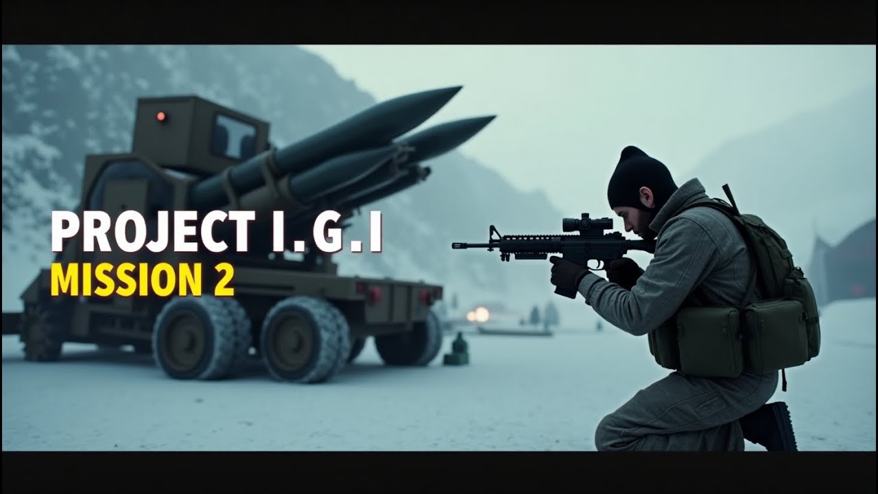 Project IGI Mission 2 Gameplay | SAM Base | Full Stealth Walkthrough