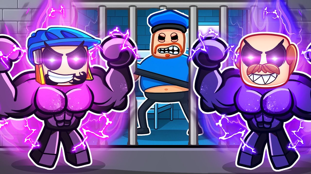 Becoming DARK JEFFY To Escape BARRYS PRISON RUN In Roblox!