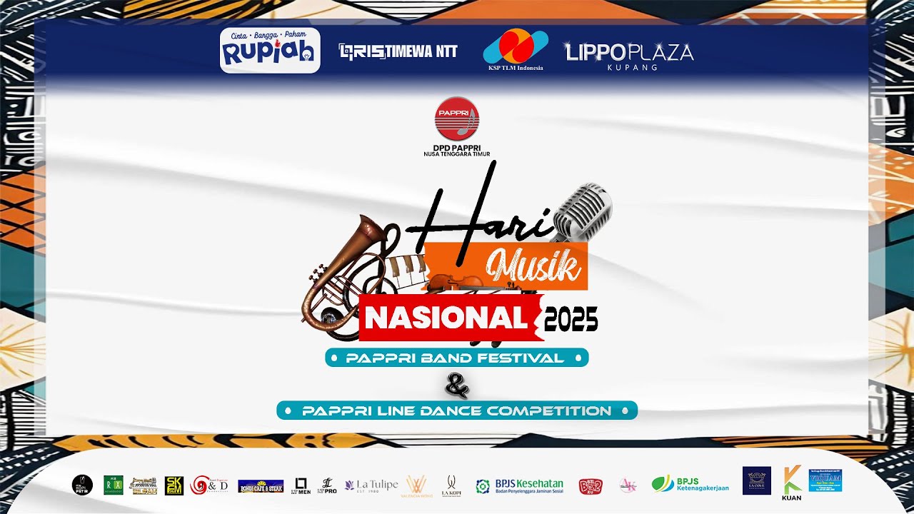PAPPRI BAND FESTIVAL & LINE DANCE COMPETITION || HARI MUSIK NASIONAL