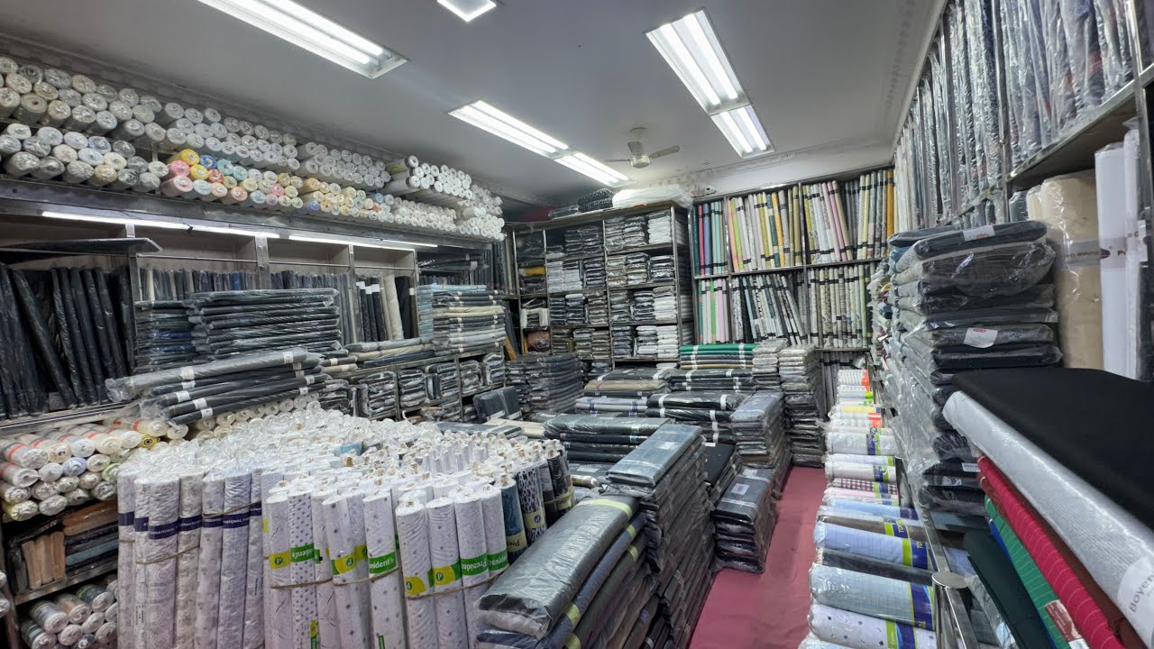 Chickpet Wholesale Imported Suiting & Shirtings | Best Fabric Market in Bangalore