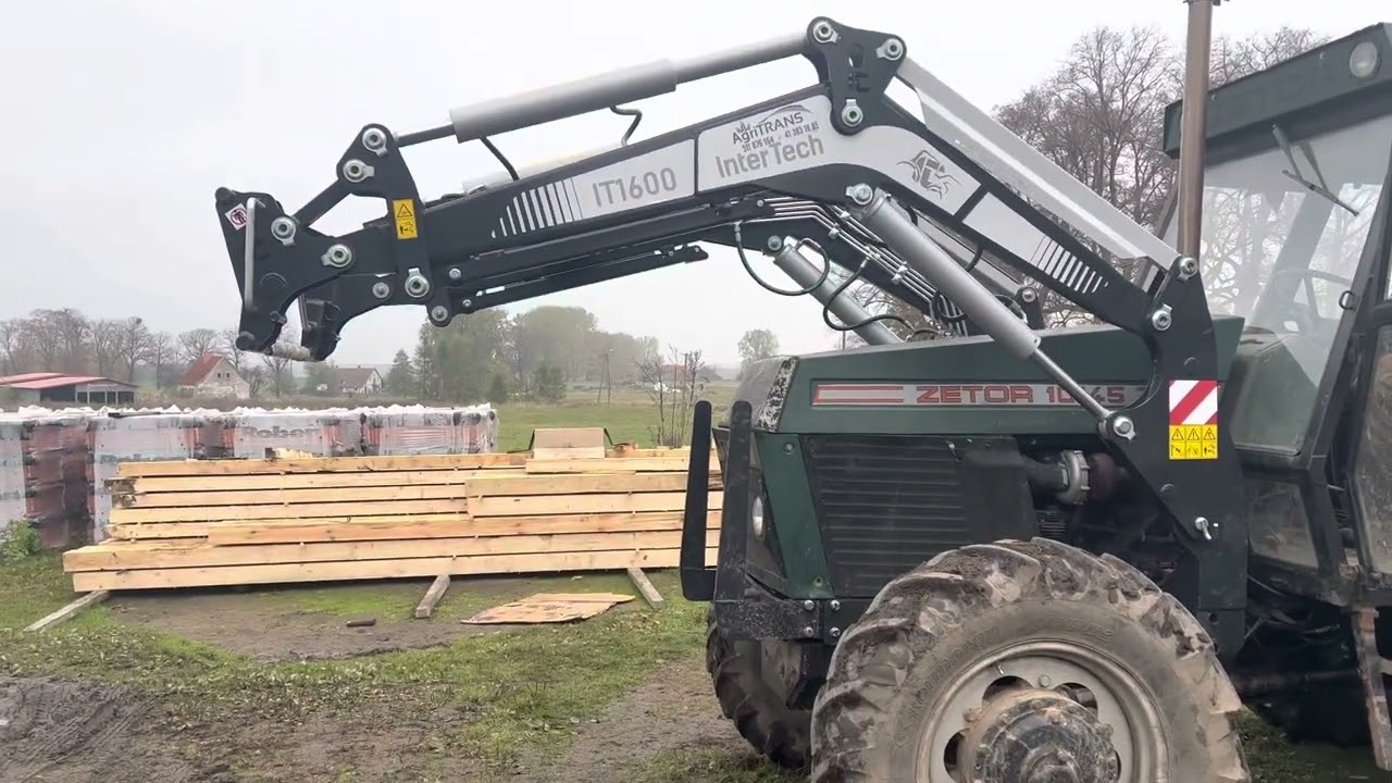 Dzwoń 536158029: Nowy nabytek Ładowacz czołowy Tur Inter-Tech IT1600 ZETOR 10145 Agritrans Maszrol