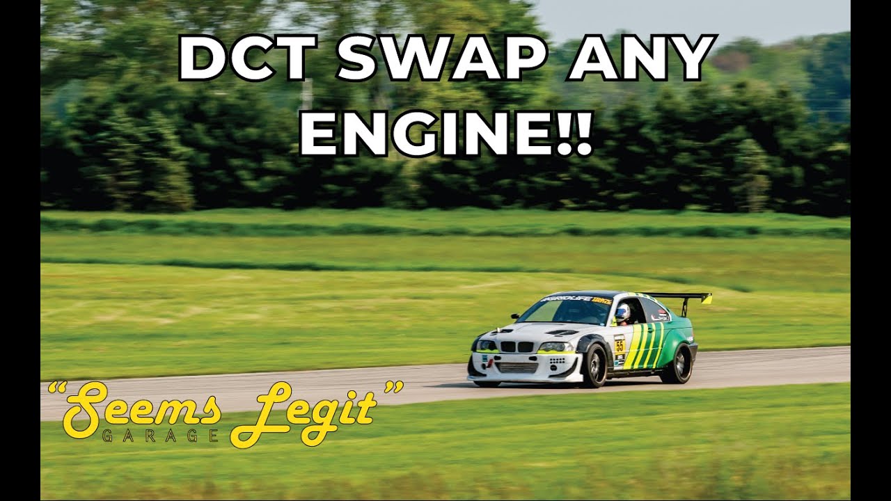 DCT Adapters for Any Engine! Easy Dual Clutch Swap for BMW/DSG/PDK to LS/JZ/RB/M50/K Series etc