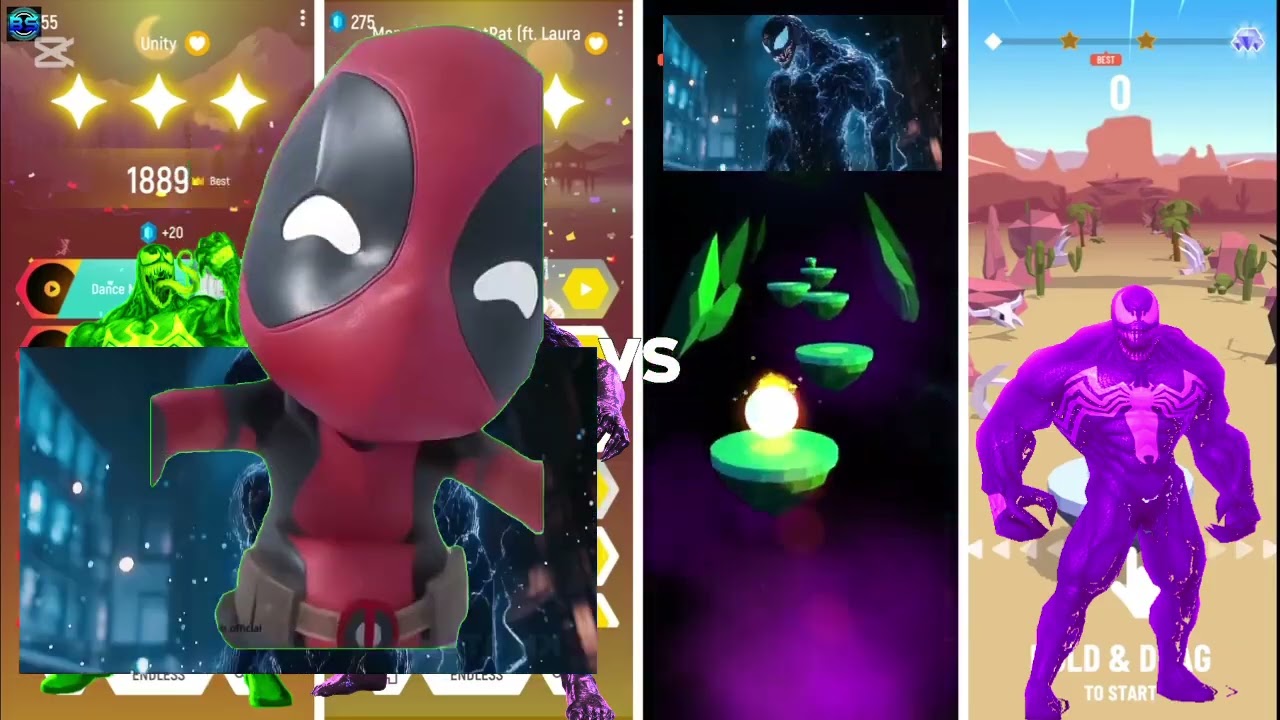 Venom fighting in tilehopbeats which color is better or strong in game