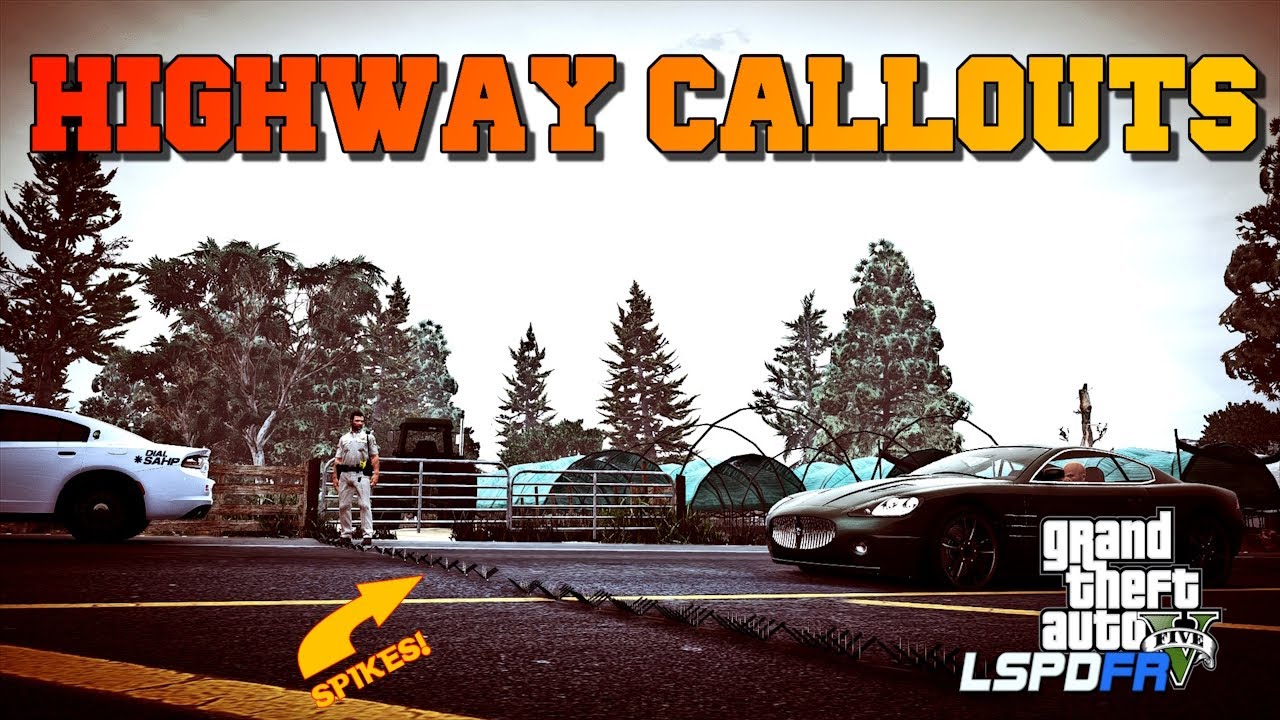 ОБНОВЛЕННЫЕ выноски BLK Highway | Установка и демонстрация | LSPDFR | GTAV