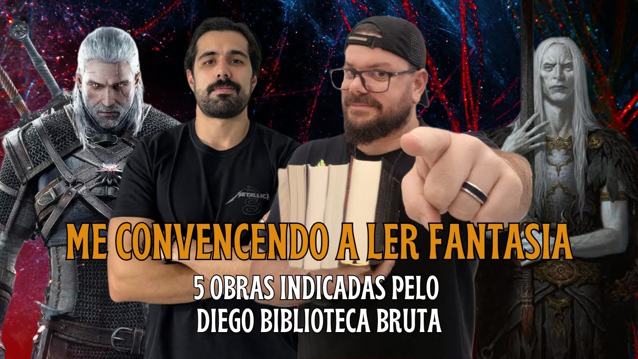 Desafiei o @BibliotecaBruta a Me Convencer a Ler Fantasia (5 Indicações de Fantasia)