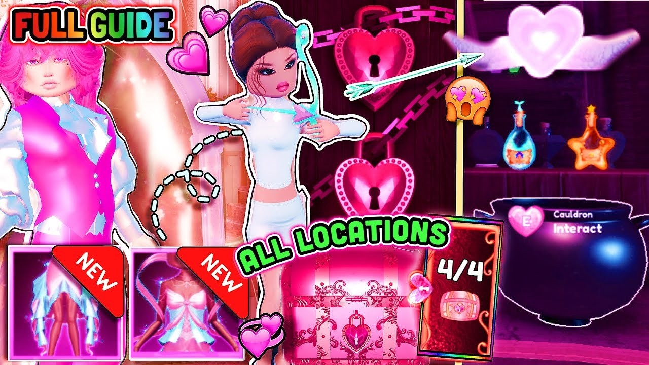 How to COMPLETE The VALENTINES QUEST To Get FREE REWARDS In DRESS TO IMPRESS! 💘 [Full Guide]