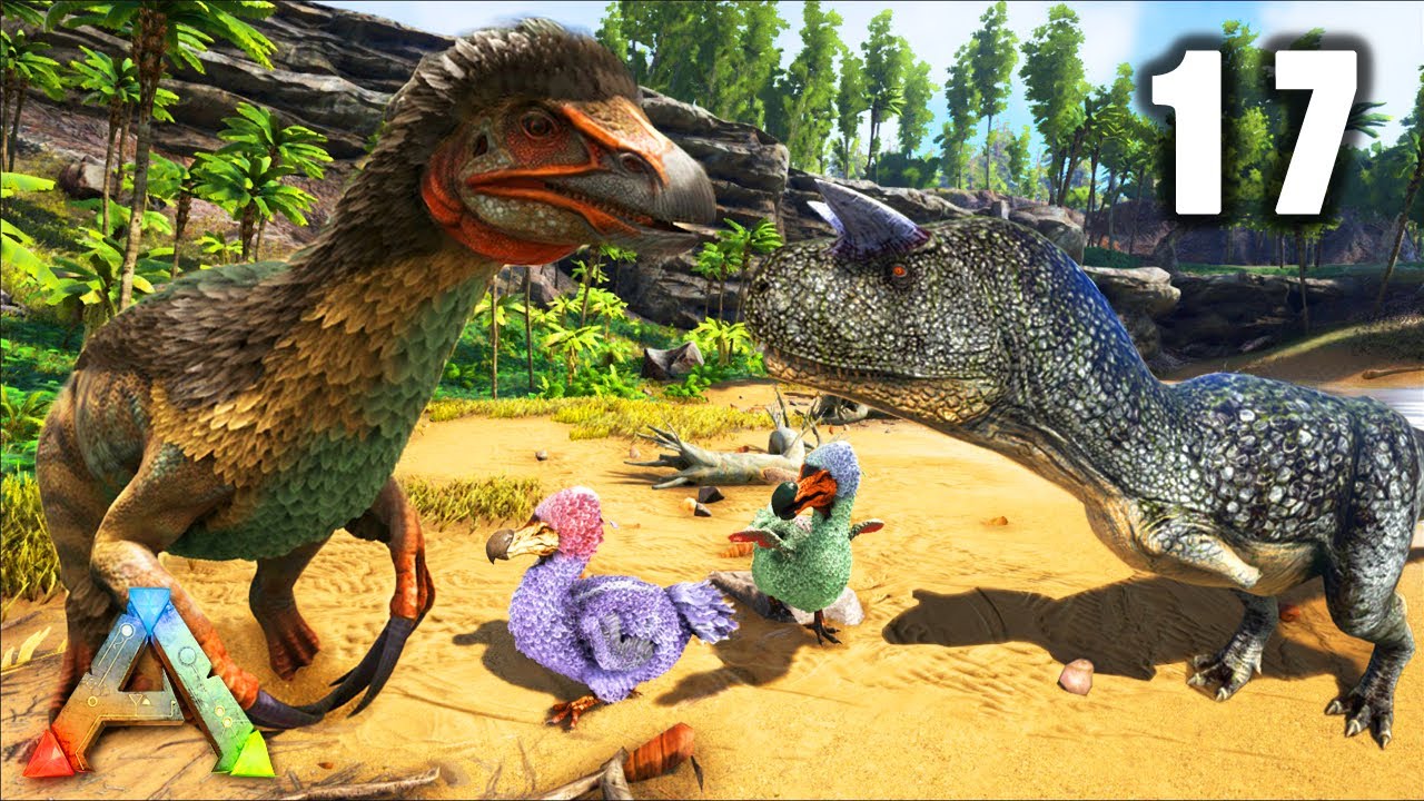 J'ESSAYE DE CAPTURER UN THERIZI ET UN CARNO - ARK #17