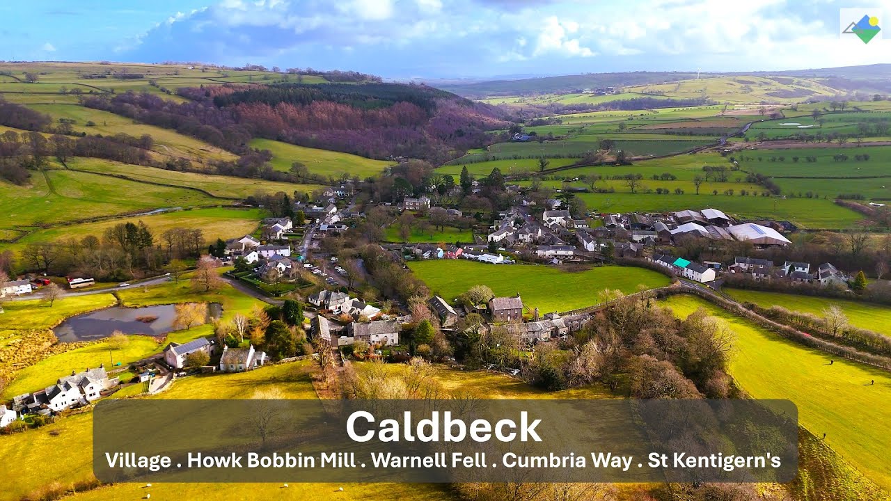 Caldbeck Walk & Drone Tour | Howk Bobbin Mill, Warnell Fell & the Cumbria Way | Hidden Lake District