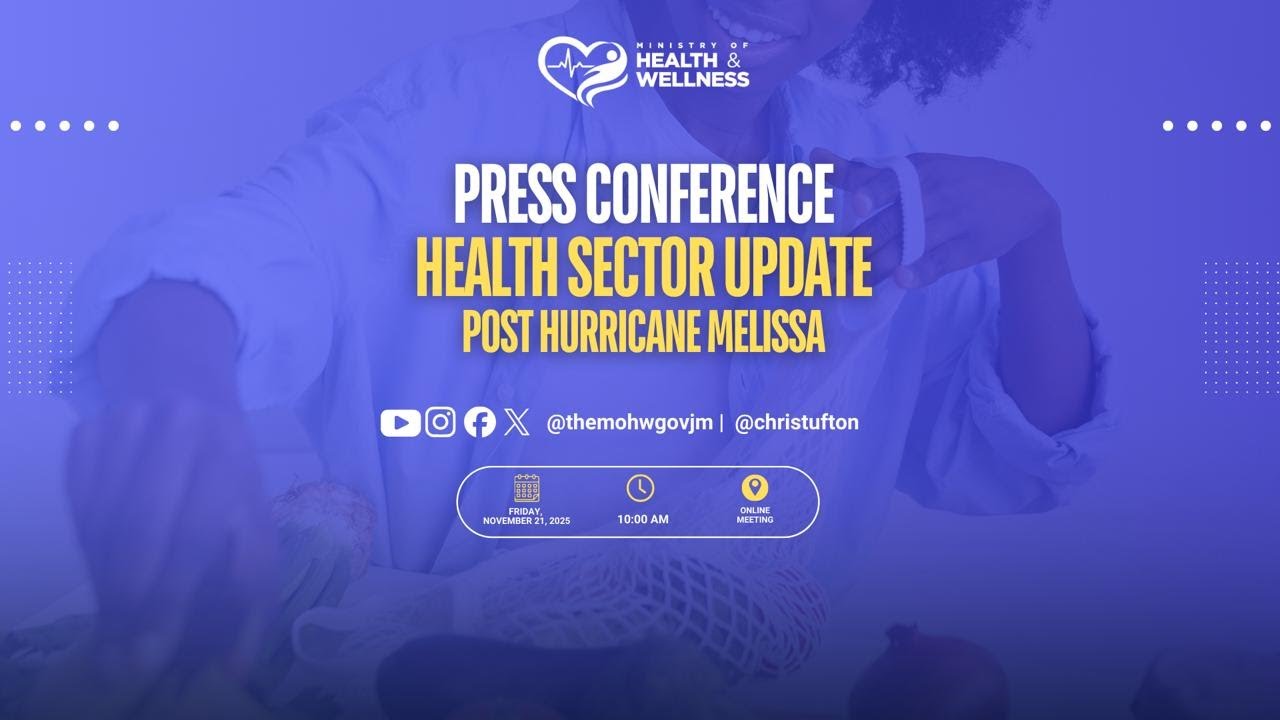MOHW Press Briefing - Post Melissa Update || November 21, 2025